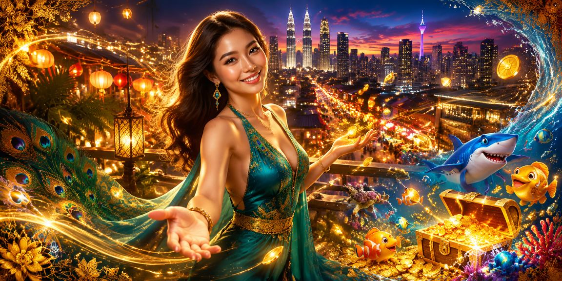 Permainan memancing bertema batik di Kuala Lumpur dalam 9700x
